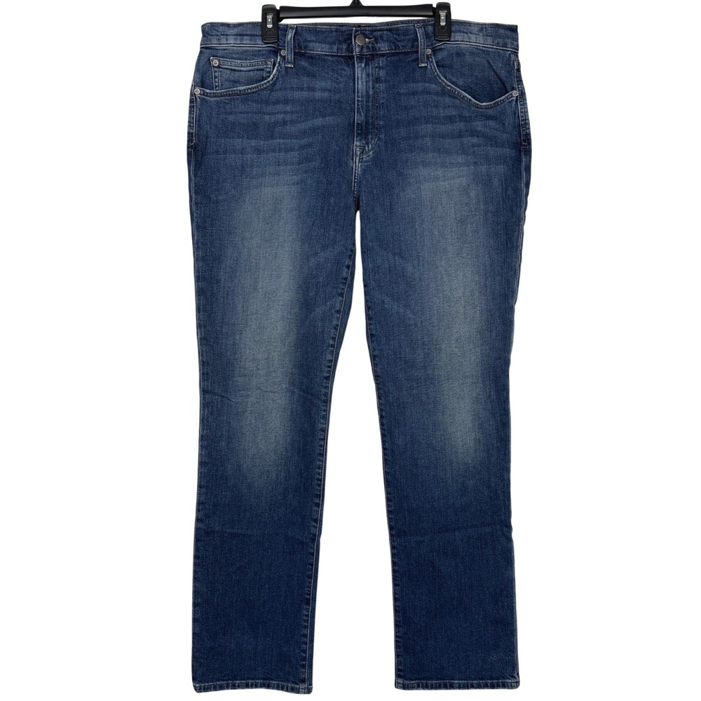 Joe's Jeans‎ The Classic Straight Leg Mens 38x33 Stretch Medium Wash Denim Zip